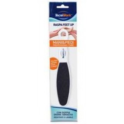 Tecniwork Raspa Feet Up abrasiva per la rimozione di duroni, callosità e ispessimenti 1 pezzo
