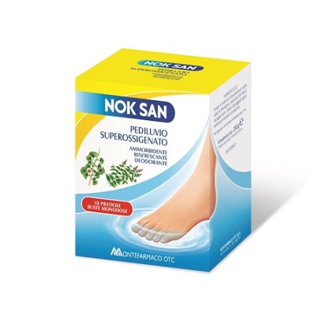 Nok San Pediluvio Superossigenato ammorbidente rinfrescante 25 g Nok San Pediluvio Superossigenato ammorbidente rinfrescante 25 g