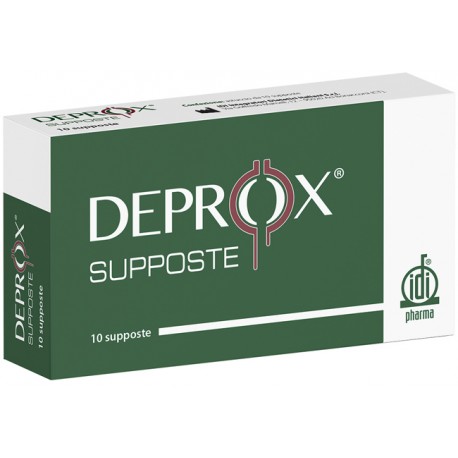 Deprox per dolore ano-rettale da prostatiti acute e croniche 10 supposte