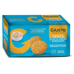 Giusto Biscotti digestive dorati e friabili senza zuccheri aggiunti 3 x 75 g