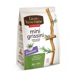 Molino Di Ferro Le Veneziane Mini Grissini al rosmarino senza glutine 250 g