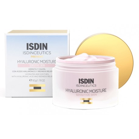 ISDIN Hyaluronic Moisture Sensitive crema viso con acido ialuronico 50 ml