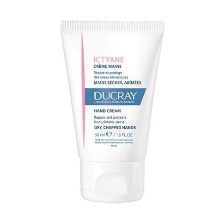 Ducray Ictyane Crema per mani secche e screpolate da stress climatici 50 ml Ducray Ictyane Crema per mani secche e screpolate da stress climatici 50 ml