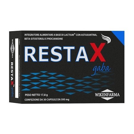 Wikenfarma RestaX Gaba integratore antiossidante 30 capsule Wikenfarma RestaX Gaba integratore antiossidante 30 capsule