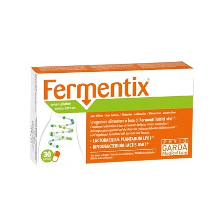 Named Fermentix integratore per flora batterica intestinale 30 capsule Named Fermentix integratore per flora batterica intestinale 30 capsule