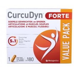 CurcuDyn Forte integratore per il benessere delle articolazioni 180 capsule