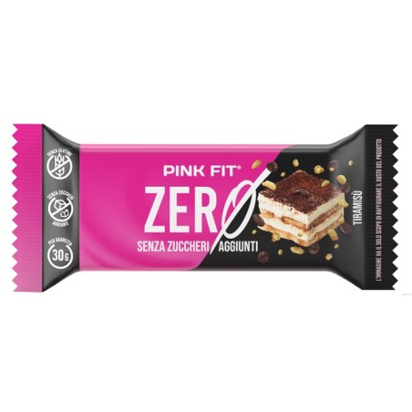 Pink Fit Zero Barretta Proteica Tiramisù 30 g Pink Fit Zero Barretta Proteica Tiramisù 30 g