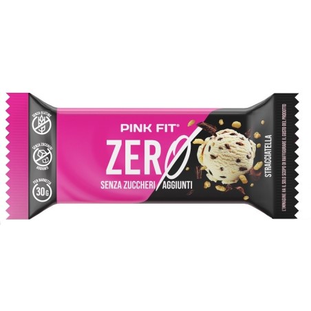 Pink Fit Zero Barretta Proteica Stracciatella 30 g Pink Fit Zero Barretta Proteica Stracciatella 30 g