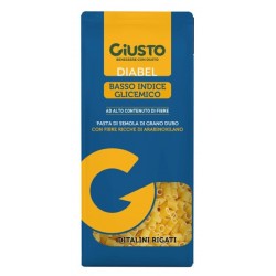 Giusto Diabel Ditalini pasta a basso indice glicemico con fibre ricche di arabinoxilano 400 g