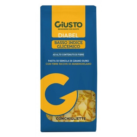 Giusto Diabel Conchigliette pasta a basso indice glicemico 400 g