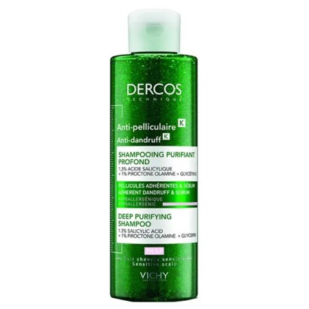 Vichy Dercos Technique Shampoo antiforfora K rimuove i residui ostinati 250 ml Vichy Dercos Technique Shampoo antiforfora K rimuove i residui ostinati 250 ml
