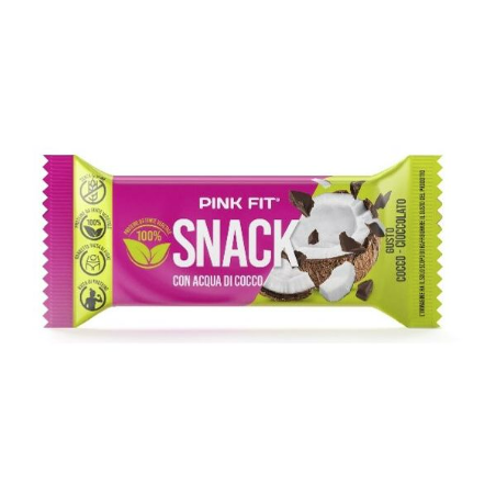 Pink Fit Barretta Proteica al Cocco e Cioccolato 30 g Pink Fit Barretta Proteica al Cocco e Cioccolato 30 g