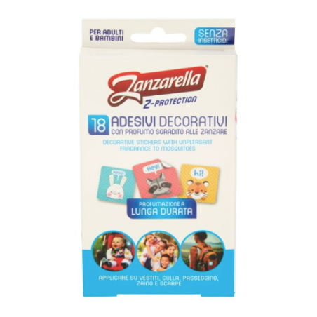 ZANZA Z-PROTECTION CEROTTI 18 PEZZI ZANZA Z-PROTECTION CEROTTI 18 PEZZI