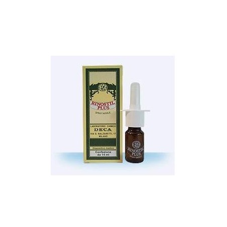 Rinostil Plus Spray Nasale Lubrificante con Acido Ialuronico 14 ml Rinostil Plus Spray Nasale Lubrificante con Acido Ialuronico 14 ml
