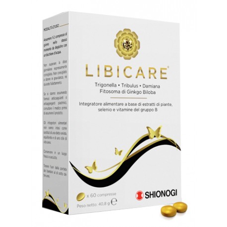 Shionogi Libicare integratore con estratti di piante e vitamine 60 compresse