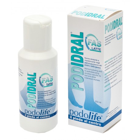 Podidral Fas Latte crema per secchezza di piedi e gambe 250 ml