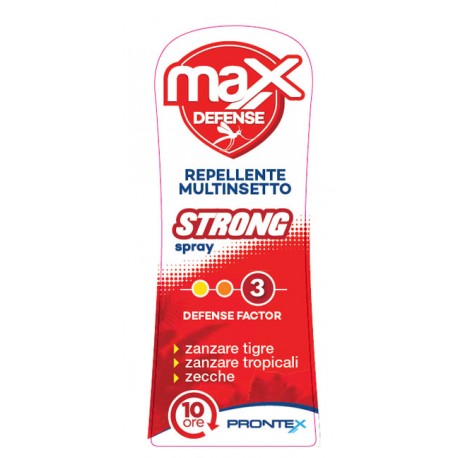 Safety Prontex Max Defense Spray Strong repellente multi insetto zanzare zecche 75 ml