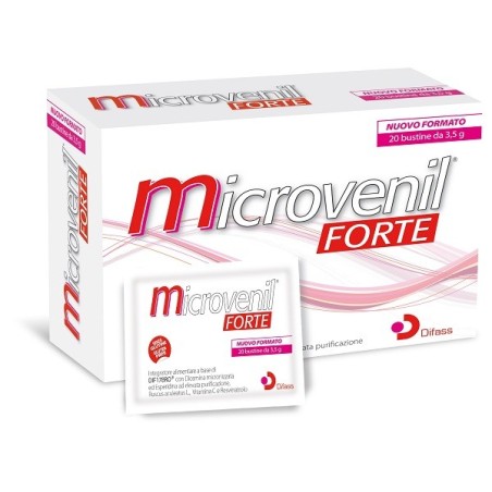 Microvenil Forte integratore per la funzionalità del microcircolo 20 bustine Microvenil Forte integratore per la funzionalità del microcircolo 20 bustine