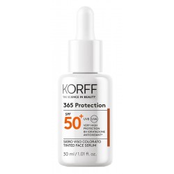 Korff 365 Protection Siero Viso Colorato SPF 50+ protezione solare molto alta 30ml