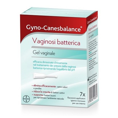 Gyno-Canesbalance gel vaginale contro la vaginosi batterica 7 flaconcini
