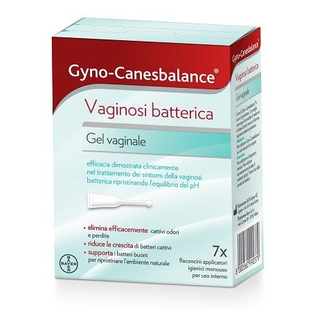 Gyno-Canesbalance gel vaginale contro la vaginosi batterica 7 flaconcini Gyno-Canesbalance gel vaginale contro la vaginosi batterica 7 flaconcini