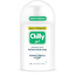 Chilly Detergente intimo in gel con mentolo rinfrescante anti odore 300 ml