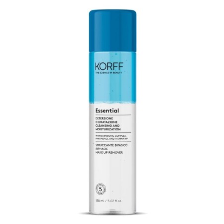 Korff Struccante Bifasico per viso, occhi e labbra 150ml Korff Struccante Bifasico per viso, occhi e labbra 150ml