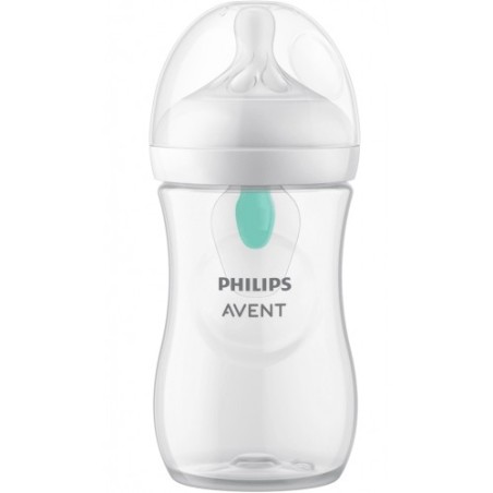 Philips Avent Biberon Natural 3,0 Valvola Airfree trasparente 260 ml Philips Avent Biberon Natural 3,0 Valvola Airfree trasparente 260 ml