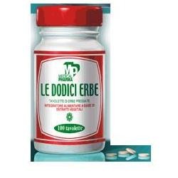 Le Dodici Erbe 100 Tavolette - Integratore per il Transito Intestinale