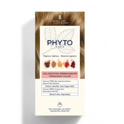 Phyto Color Kit 8 Biondo Chiaro tinta per capelli 1 latte 50 ml + 1 crema 50 ml + 1 maschera 12 ml