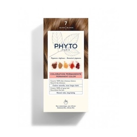 Phyto Color Kit 7 Biondo tinta per capelli 1 latte 50 ml + 1 crema 50 ml + 1 maschera 12 ml Phyto Color Kit 7 Biondo tinta per capelli 1 latte 50 ml + 1 crema 50 ml + 1 maschera 12 ml