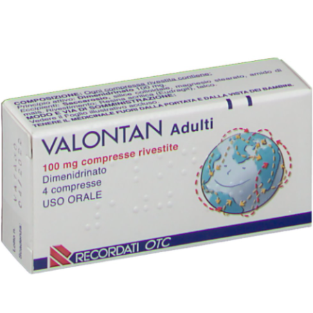 Valontan 4cpr Riv 100mg Valontan 4cpr Riv 100mg