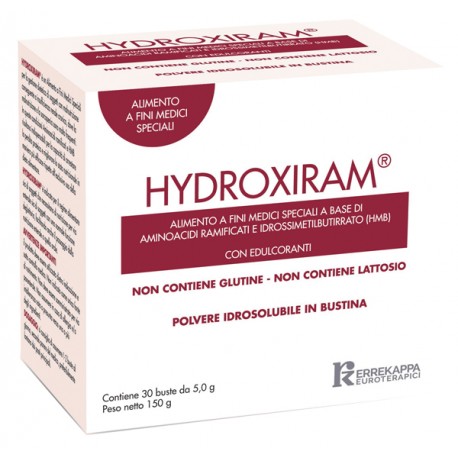 Hydroxiram alimento per malnutrizione e insufficienza renale 30 bustine 5 g