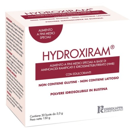 Hydroxiram alimento per malnutrizione e insufficienza renale 30 bustine 5 g Hydroxiram alimento per malnutrizione e insufficienza renale 30 bustine 5 g