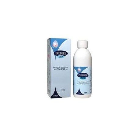 Aqua Emoform Collutorio contro rossore, gonfiore e sanguinamento delle gengive 300 ml