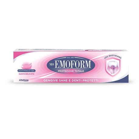 Neo Emoform Dentifricio gel Protezione totale gengive sane denti protetti gusto delicato 100 ml