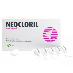 Go Farma Neocloril difese naturali dell'ambiente vaginale 10 ovuli vaginali