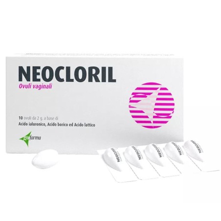 Go Farma Neocloril difese naturali dell'ambiente vaginale 10 ovuli vaginali Go Farma Neocloril difese naturali dell'ambiente vaginale 10 ovuli vaginali