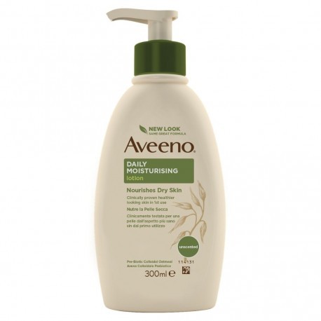 Aveeno Lozione idratante corpo per pelle secca 300 ml