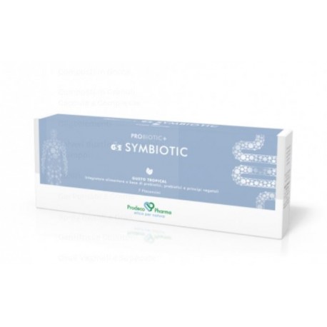 Gse Probiotic+ Symbiotic integratore intestinale 10 flaconcini gusto tropical