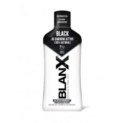 Blanx Collutorio Black ai carboni attivi sbiancante per denti 500 ml