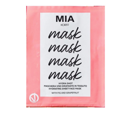 Korff Mia Mask Hydra Shot Maschera Viso Idratante in tessuto 1 pezzo Korff Mia Mask Hydra Shot Maschera Viso Idratante in tessuto 1 pezzo