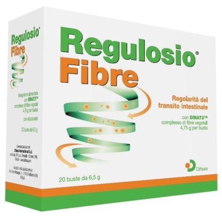 Regulosio Fibre integratore per il transito intestinale 20 bustine Regulosio Fibre integratore per il transito intestinale 20 bustine