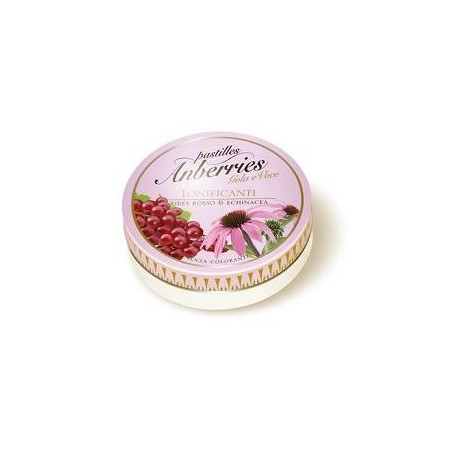 Anberries Ribes Rosso e Echinacea Caramelle per la Gola 55 g Anberries Ribes Rosso e Echinacea Caramelle per la Gola 55 g