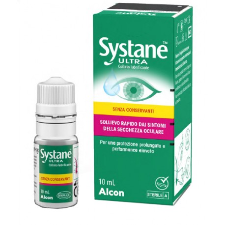 Systane Ultra 10ml gocce oculari performance elevata per occhio secco