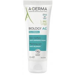 A-Derma Biology AC Global Trattamento opacizzante anti imperfezioni per pelle grassa 40ml