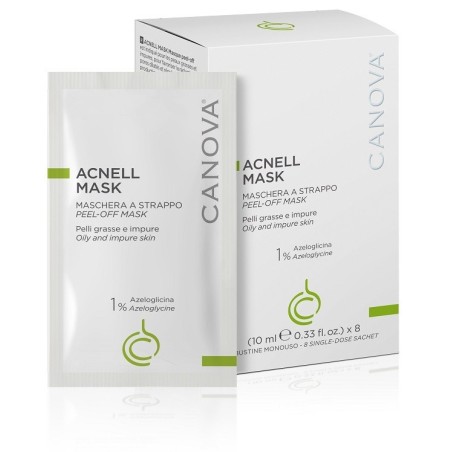 Canova Acnell Mask Maschera a strappo per pelli grassi impure pori dilatati 10 ml Canova Acnell Mask Maschera a strappo per pelli grassi impure pori dilatati 10 ml