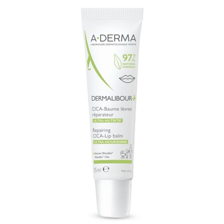 A-Derma Dermalibour+ Cica Balsamo Labbra Ristrutturante 15ml A-Derma Dermalibour+ Cica Balsamo Labbra Ristrutturante 15ml