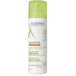 A-Derma Exomega Control Spray Emolliente anti-prurito pelle secca 200ml