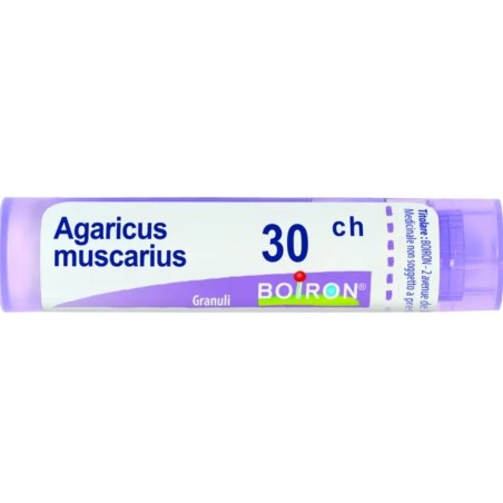 Boiron Agaricus Muscarius Granuli 30CH per geloni, vomito e nausea tubo 4 g Boiron Agaricus Muscarius Granuli 30CH per geloni, vomito e nausea tubo 4 g